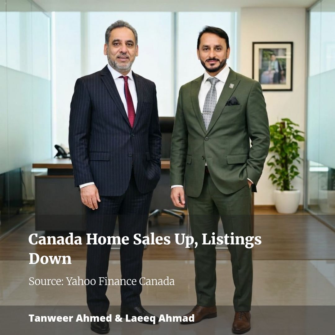 CREA data shows home sales up 0.5% while new listings fall 1.6% — regional markets shift toward balanced territory
