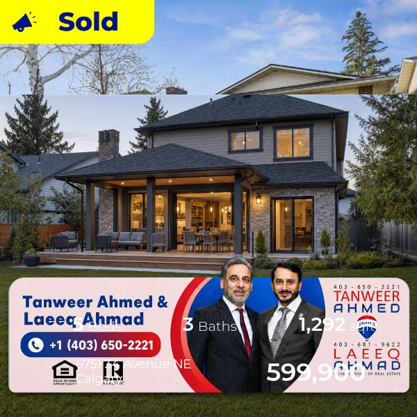This House at 67 51 34 Avenue Northeast Calgary has just been sold