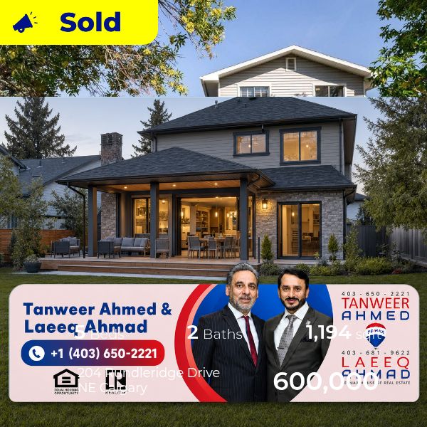 SOLD! Another fantastic sale by Tanweer & Laeeq Team!